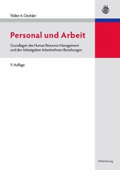 Personal und Arbeit (eBook, PDF) - Oechsler, Walter A.
