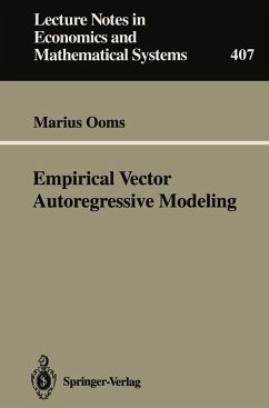 Empirical Vector Autoregressive Modeling (eBook, PDF) - Ooms, Marius