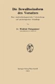 Die Bewußtseinsform des Vorsatzes (eBook, PDF) Die Bewußtseinsform des Vorsatzes (eBook, PDF)