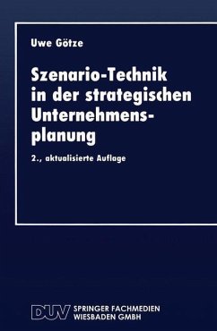 Cover Szenario-Technik in der strategischen Unternehmensplanung (eBook, PDF)