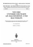 Neuere Untersuchungen an Baustoffen und Bauteilen (eBook, PDF)