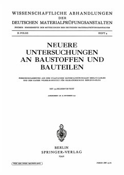 Neuere Untersuchungen an Baustoffen und Bauteilen (eBook, PDF) - Hummel, Alfred; Sittel, Josef; Charisius, Kurt; Oberlies, Fridel; Krüger, Deodata; Lenhard, Hans; Herrmann, Martin; Dohmöhl, Wolfgang; Krüger, Lothar