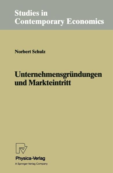 Unternehmensgründungen und Markteintritt (eBook, PDF)