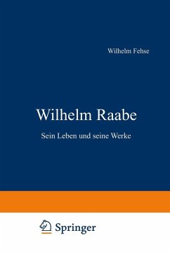 Cover Wilhelm Raabe (eBook, PDF)