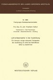 Lehramtsanwärter in der Ausbildung (eBook, PDF)