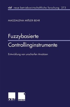 Fuzzybasierte Controllinginstrumente (eBook, PDF) - Mißler-Behr, Magdalena