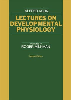 Lectures on Developmental Physiology (eBook, PDF) - Kühn, Alfred