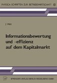 Informationsbewertung und -effizienz auf dem Kapitalmarkt (eBook, PDF)
