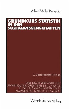 Grundkurs Statistik in den Sozialwissenschaften (eBook, PDF) - Müller-Benedict, Volker