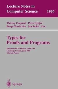 Types for Proofs and Programs (eBook, PDF)