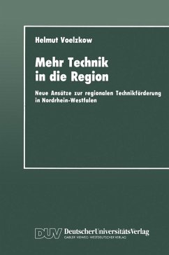 Mehr Technik in die Region (eBook, PDF) - Voelzkow, Helmut