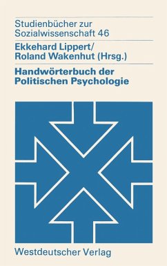 Cover Handwörterbuch der Politischen Psychologie (eBook, PDF)