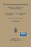 Für den Konstruktionstisch (eBook, PDF)