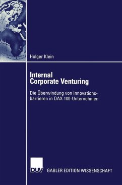 Internal Corporate Venturing (eBook, PDF) - Klein, Holger