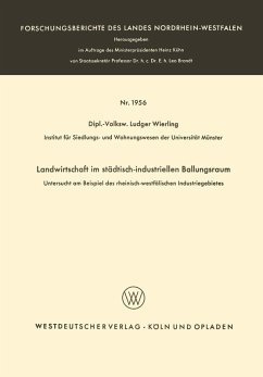 Landwirtschaft im städtisch-industriellen Ballungsraum (eBook, PDF) - Wierling, Ludger
