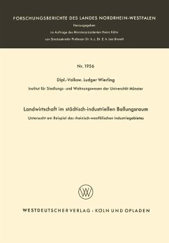 Cover Landwirtschaft im städtisch-industriellen Ballungsraum (eBook, PDF)