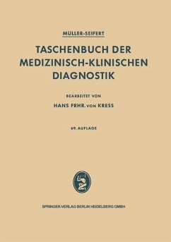 Taschenbuch der medizinisch-klinischen Diagnostik (eBook, PDF) - Müller, F.; Seifert, O.