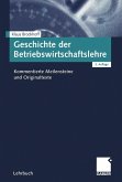 Geschichte der Betriebswirtschaftslehre (eBook, PDF)