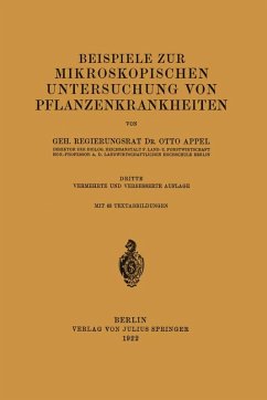 Cover Beispiele zur mikroskopischen Untersuchung von Pflanzenkrankheiten (eBook, PDF)