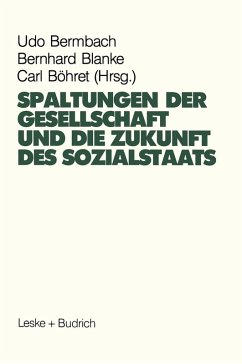 Spaltungen der Gesellschaft und die Zukunft des Sozialstaates (eBook, PDF)