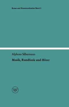Musik, Rundfunk und Hörer (eBook, PDF) - Silbermann, Alphons