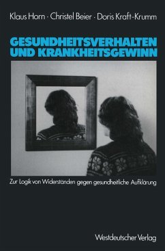 Cover Gesundheitsverhalten und Krankheitsgewinn (eBook, PDF)