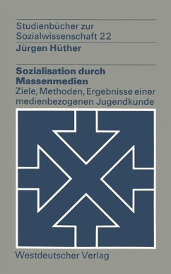 Cover Sozialisation durch Massenmedien (eBook, PDF)