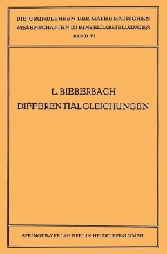 Cover Theorie der Differentialgleichungen (eBook, PDF)