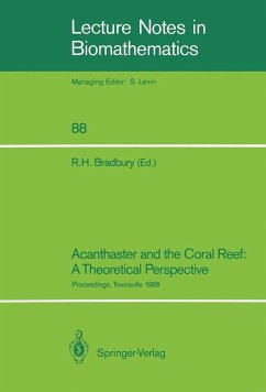 Acanthaster and the Coral Reef: A Theoretical Perspective (eBook, PDF)