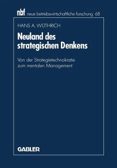 Neuland des strategischen Denkens (eBook, PDF) - Wüthrich, Hans A.