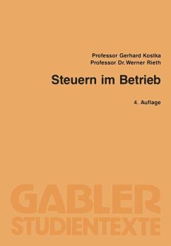 Steuern im Betrieb (eBook, PDF) - Kostka, Gerhard