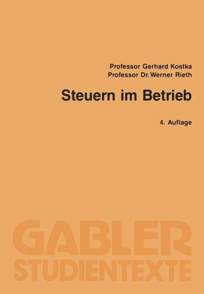 Steuern im Betrieb (eBook, PDF)