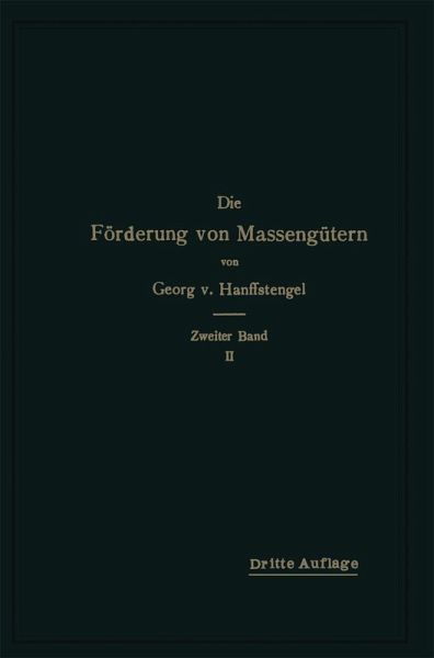 Die Förderung von Massengütern (eBook, PDF)