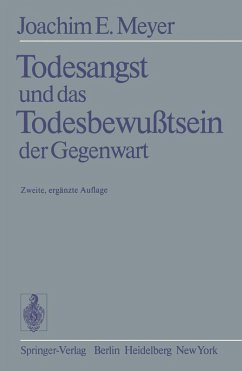 Cover Todesangst und das Todesbewußtsein der Gegenwart (eBook, PDF)