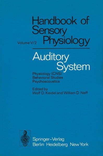 Auditory System (eBook, PDF)