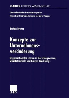 Konzepte zur Unternehmensveränderung (eBook, PDF) - Brehm, Stefan