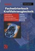 Fachwörterbuch Kraftfahrzeugtechnik (eBook, PDF)