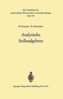 Cover Analytische Stellenalgebren (eBook, PDF)