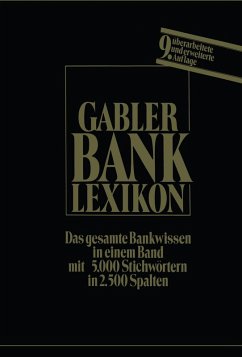 Bank-Lexikon (eBook, PDF)