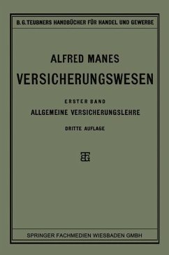 Cover Versicherungswesen (eBook, PDF)