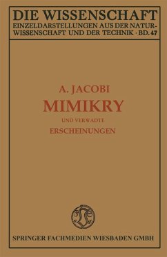 Cover Mimikry und Verwandte Erscheinungen (eBook, PDF)