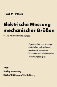 Elektrische Messung mechanischer Größen (eBook, PDF) - Pflier, P. M.
