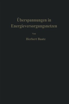 Überspannungen in Energieversorgungsnetzen (eBook, PDF) - Baatz, H.