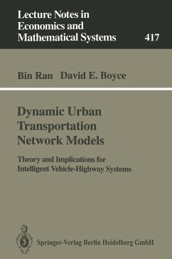 Cover Dynamic Urban Transportation Network Models (eBook, PDF)
