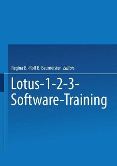 Lotus 1-2-3 Software Training (eBook, PDF) - Krusekopf, Detlef