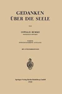 Gedanken über die Seele (eBook, PDF) - Bumke, Oswald