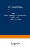 Die Bestätigung der Atomlehre durch die Radioaktivität (eBook, PDF) Die Bestätigung der Atomlehre durch die Radioaktivität (eBook, PDF)
