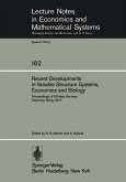 Recent Developments in Variable Structure Systems, Economics and Biology (eBook, PDF)