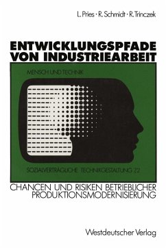 Cover Entwicklungspfade von Industriearbeit (eBook, PDF)