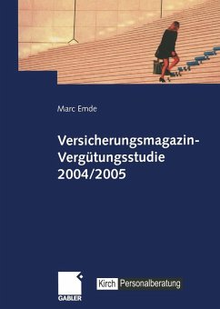 Versicherungsmagazin-Vergütungsstudie 2004/2005 (eBook, PDF) - Emde, Marc